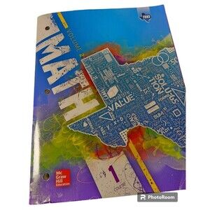 Texas TEKS Math Course 1 Volume 2 Unknown Binding – January 1, 2015